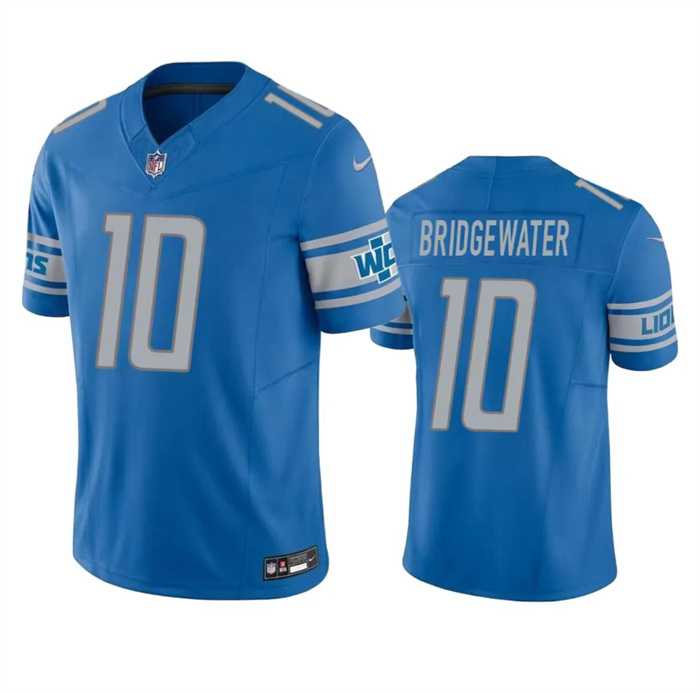 Men & Women & Youth Detroit Lions #10 Teddy Bridgewater Blue 2023 F.U.S.E. Vapor Untouchable Limited Jersey->detroit lions->NFL Jersey
